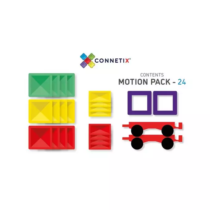 【Connetix】Rainbow Motion Pack 24 Pieces Connetix Rainbow Motion Pack, 24 Pieces : Amazon.co.uk: Toys