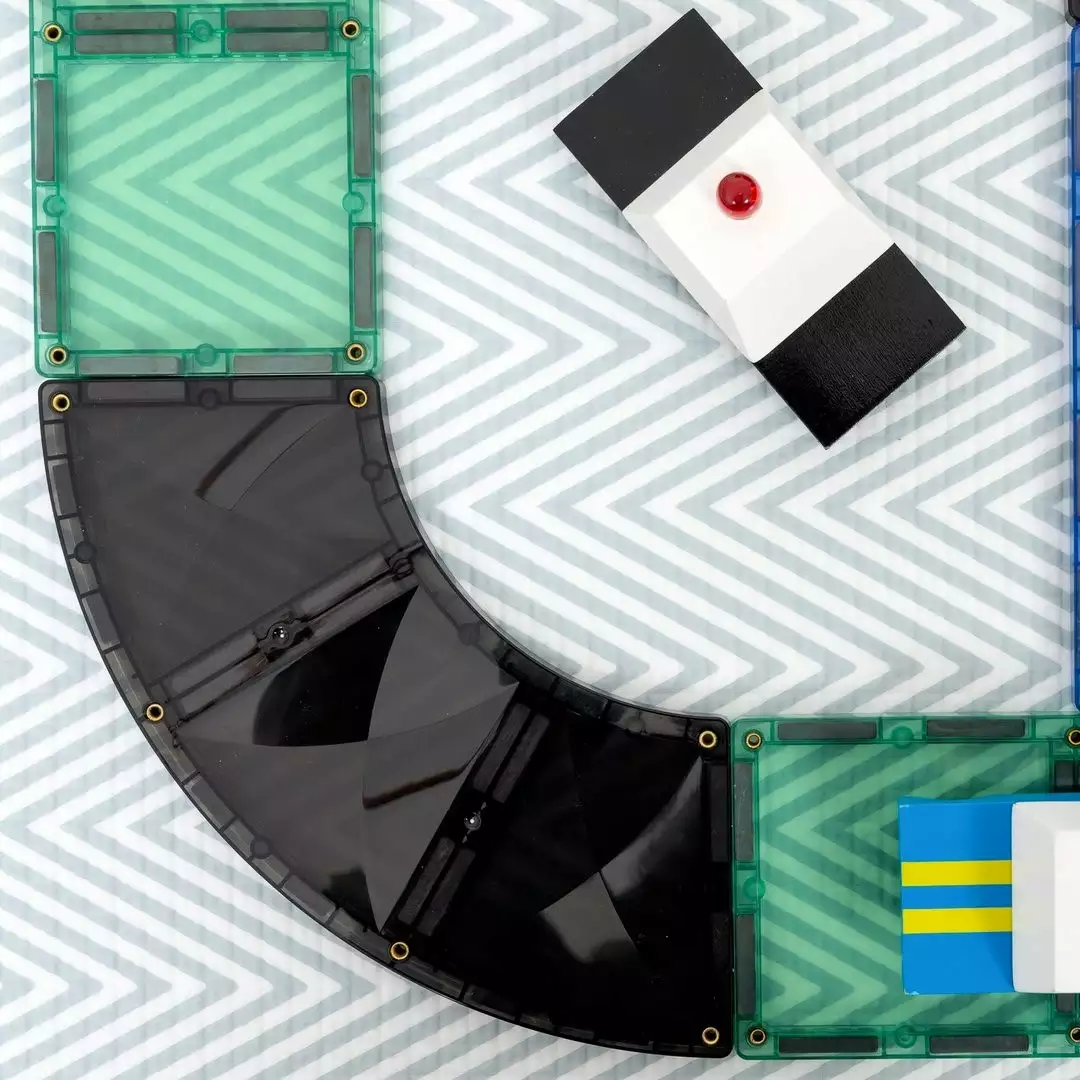 Connetix: 16 el. Klocki magnetyczne Drogi Ramps and Intersections